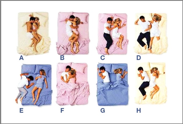 Sleeping Test!! Ο τρόπος που κοιμάσαι με τον αγαπημένο σου εξηγεί πολλά για τη σχέση σας