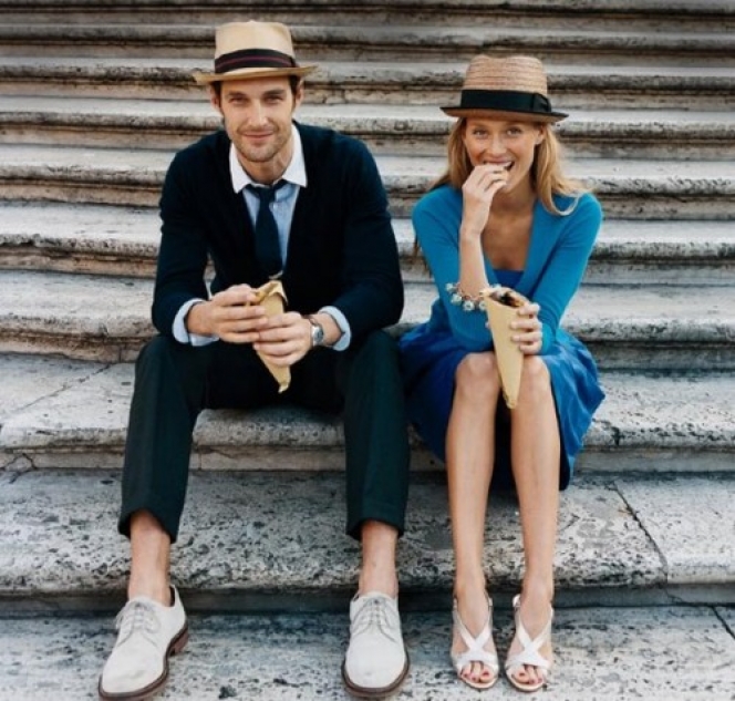 Цени стиль. Стильные пары. Стильная пара. Мужчина и женщина в шляпах. Девушка с парнем в шляпах.