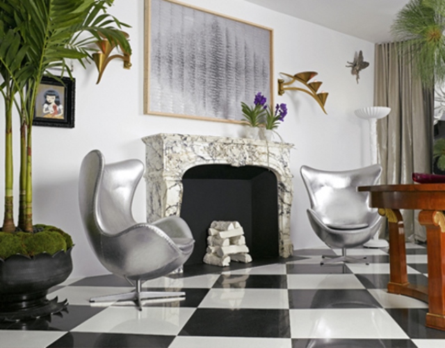 Μοντέρνες πινελιές σε κλασσικό decor.