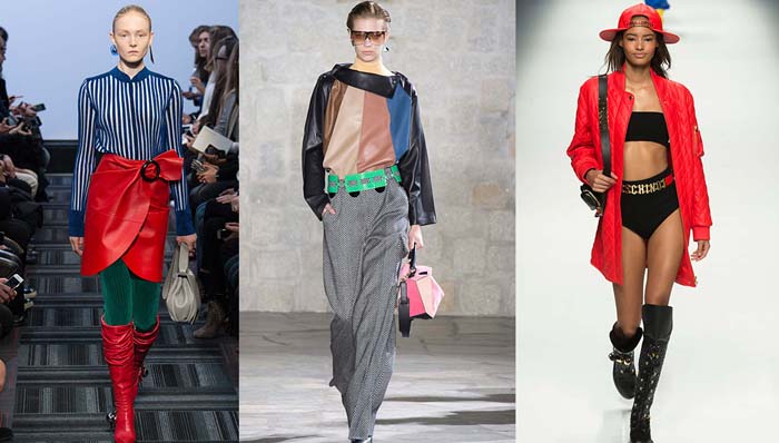 Από αριστερά: J. W. Anderson, Loewe, Moschino