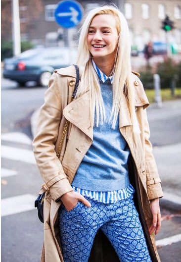 Preppy look