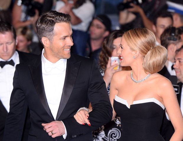 Blake Lively and Ryan Reynolds attend film 'Captives' in Cannes