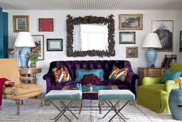 Το εκκεντρικό decor μπορεί κάλλιστα να συμβαδίζει με την πολυτέλεια.