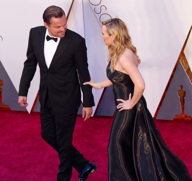 88th Annual Academy Awards- ArrivalPictured: Kate Winslet, Leonardo DiCaprioRef: SPL1237877 280216 Picture by: Nancy Rivera / Splash NewsSplash News and PicturesLos Angeles: 310-821-2666New York: 212-6
