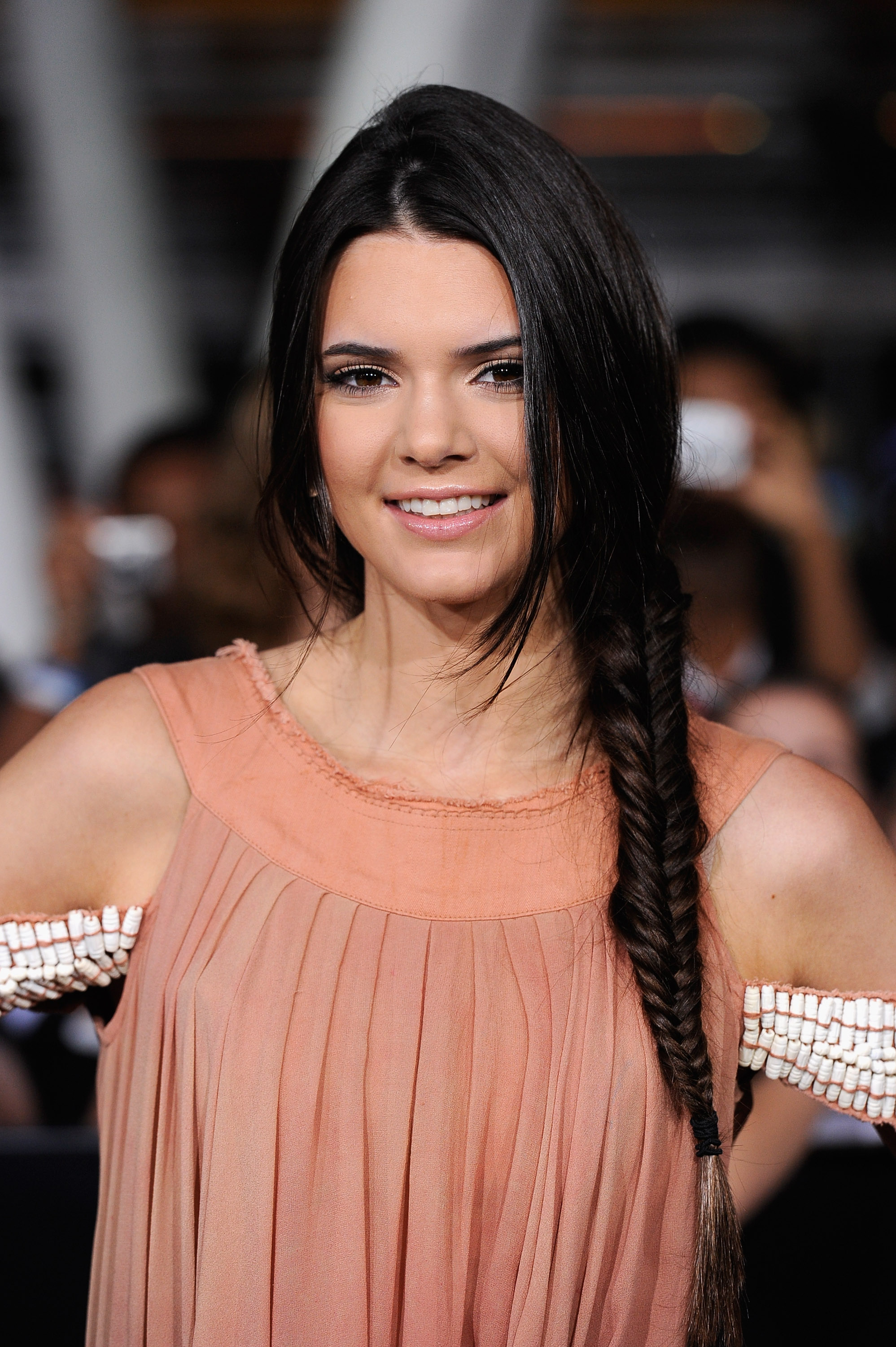 LOS ANGELES, CA - NOVEMBER 14:  TV personality Kendall Jenner arrives at Summit Entertainment's "The Twilight Saga: Breaking Dawn - Part 1" premiere at Nokia Theatre L.A. Live on November 14, 2011 in Los Angeles, California.  (Photo by Frazer Harrison/Getty Images)