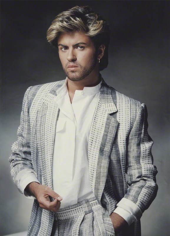 NPG x134779; George Michael by John Swannell