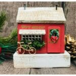 christmas wood village diy (2)