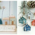 christmas wood village diy (5)