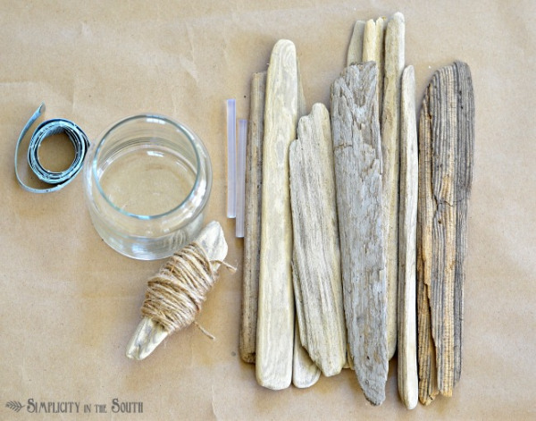 supplies-for-making-a-driftwood-vase