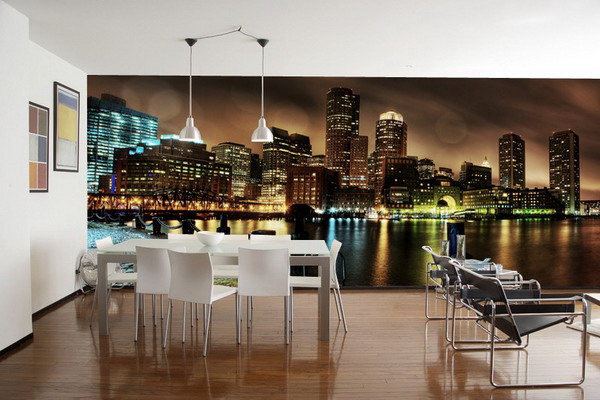 Dining-Room-with-Boston-Wall-Mural