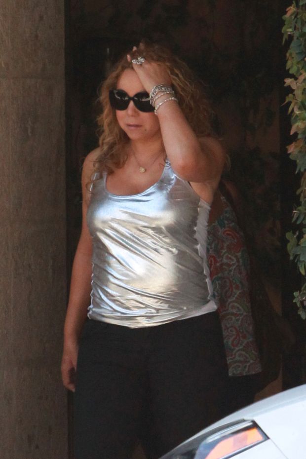 Legendary singer Mariah Carey is back in town after a long holiday with James Packer