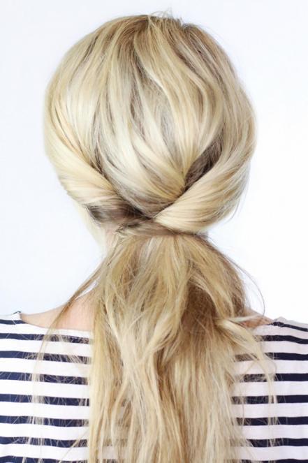 Twisted Ponytail: