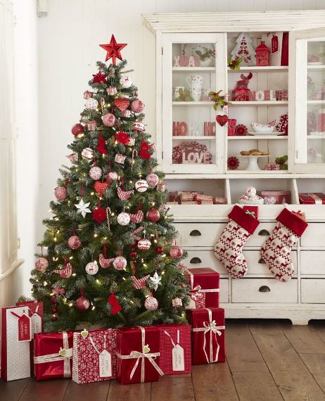 Από τις πιο διαχρονικές και κομψές διακοσμήσεις του χριστουγεννιάτικου δέντρου. 