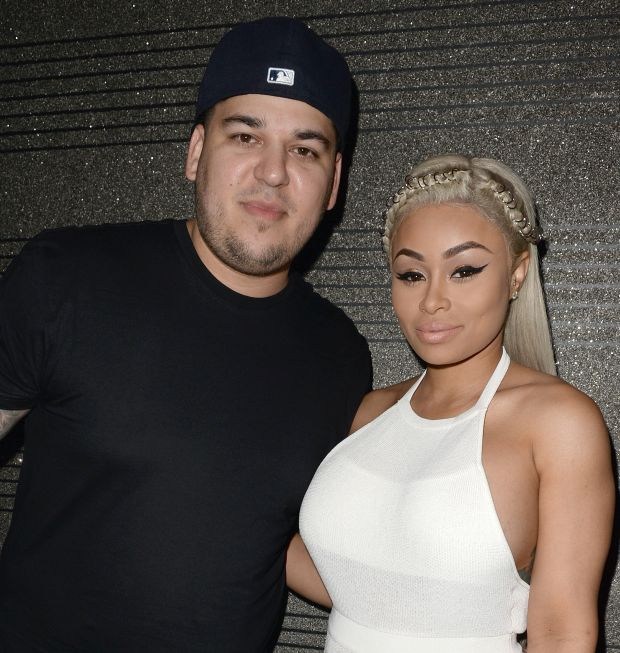 Birthday girl and Expectant mother Blac Chyna Celebrate her birthday at G5ive Strip Club with Rob Kardashian