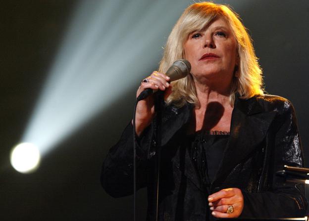 British singer Faithfull  performs during the 43rd Montreux Jazz Festival