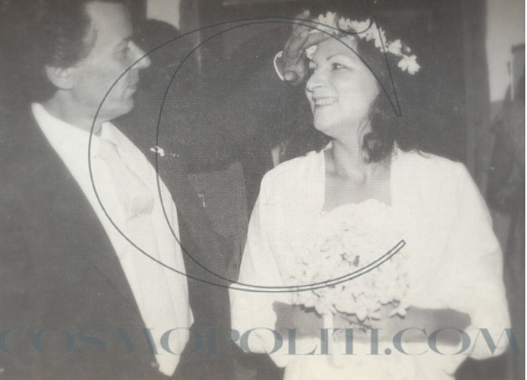 Ο γάμος του Πέτρου Φυσσούν με την Τέτα Νικολαΐδου 
